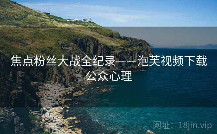 焦点粉丝大战全纪录——泡芙视频下载公众心理