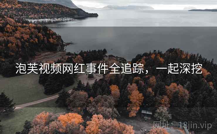 泡芙视频网红事件全追踪，一起深挖